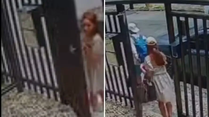 Repórter do Balanço Geral apresenta a notícia sobre criminosos que fingiram fazer uma entrega e renderam o porteiro de um condomínio.